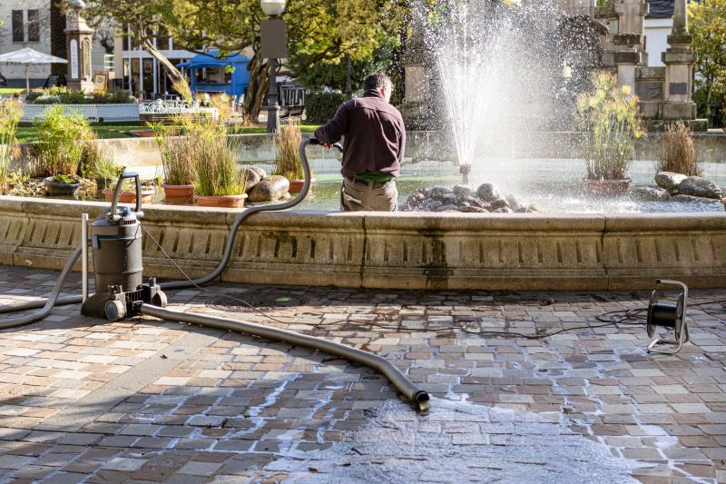 Fountain Water Leak Detection