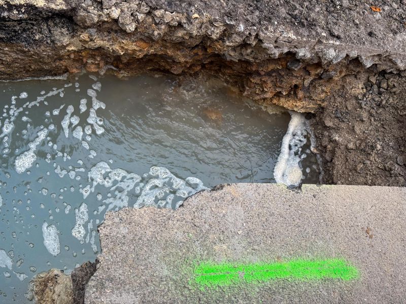 Fountain Water Leak Detection